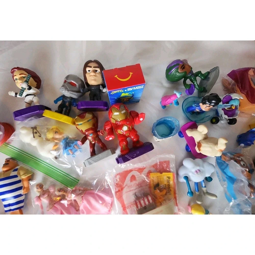 50+ Collectible McDonald's Toys NIB‎ & Loose Many Vintage Fun, Unique Pieces